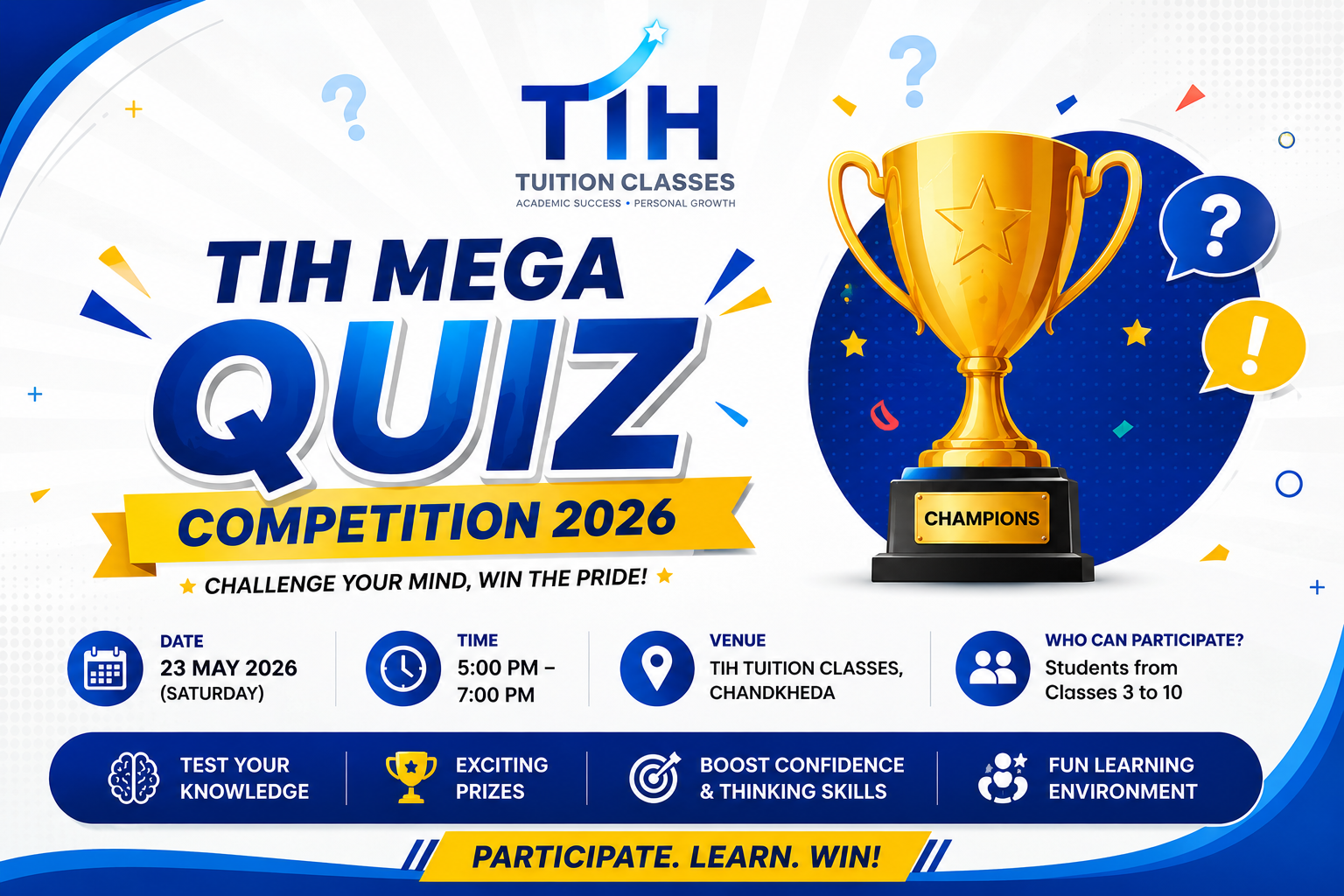 TIH Mega Quiz Competition 2026
